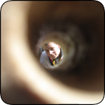 The view through the telescope